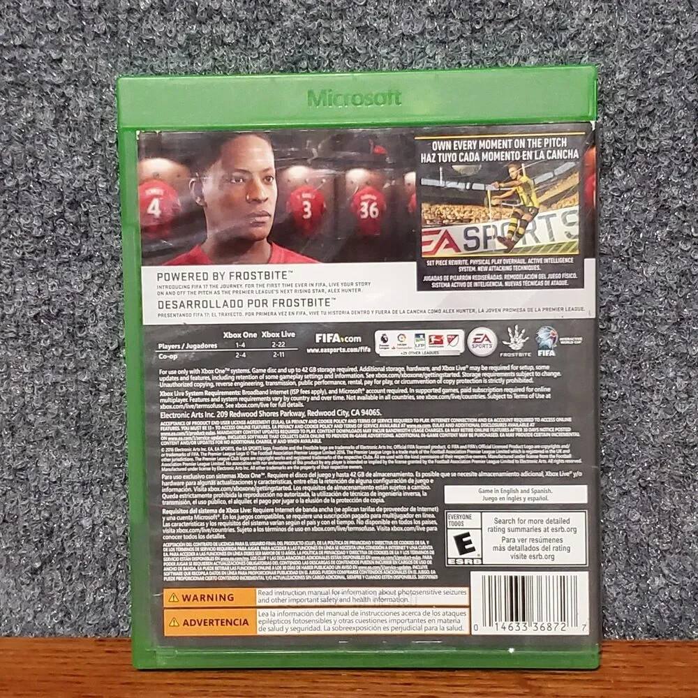 EA Sports FIFA 17 (Microsoft Xbox One, 2016) XB1 Soccer Football Legends TESTED